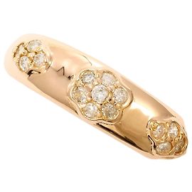 Autre Marque 18K Gelbgold-Ring mit Diamant Golden