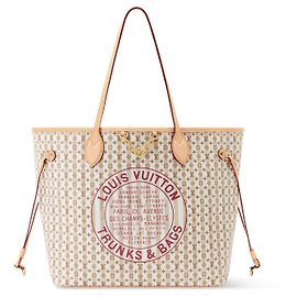Louis Vuitton Borsa Neverfull MM Monogram Marrone Beige