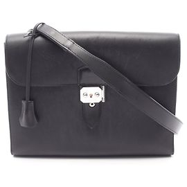 Hermès Hermes Sac à Dépêches 29 Shoulder Bag Black