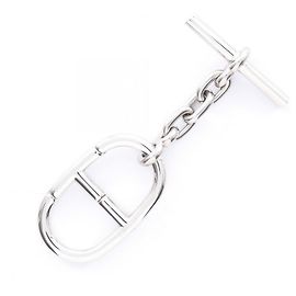 Hermès Hermes Chaine d'Ancre Keyring Charm Silvery