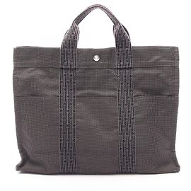 Hermès Sac cabas Hermes Herline MM Marron