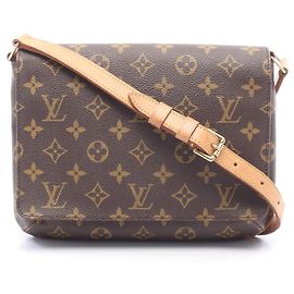 Sac Musette Tango Louis Vuitton Marron