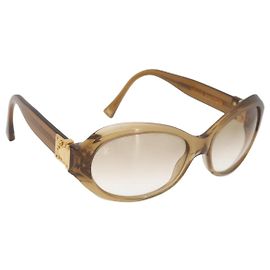 Gafas de sol LOUIS VUITTON Supsongron plástico Marrón Z0094E LV Auth bs35214 Castaño