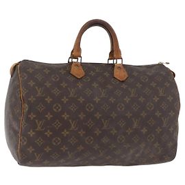 LOUIS VUITTON Bolsa Monogram Speedy 40 M41522 LV Auth BA12812 Monograma