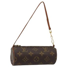 LOUIS VUITTON Monogram Papillon Pouch LV Auth 180297 Monogram