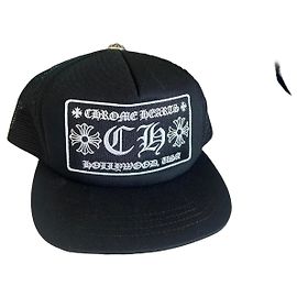 Chrome Hearts Boné Hollywood USA Preto