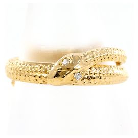Autre Marque 18K Gelbgold Diamantring Golden