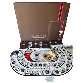 Louis Vuitton Classic Serenissima Run Board Game Brown White Red Blue Multiple colors