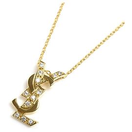 Collar en oro amarillo de 18K Yves Saint Laurent Otro