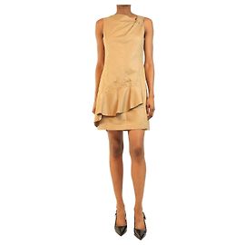 3.1 Phillip Lim Beige cotton sleeveless mini dress - size UK 4 Other