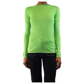Gabriela Hearst Feinstrickpullover Limettengrün - Größe S Grün