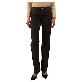 The row Vaqueros de corte recto chocolate negro - talla UK 6 Castaño