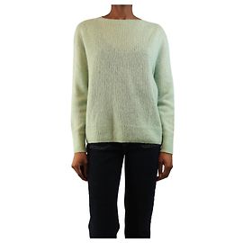 Eric Bompard Pull léger oversize vert pâle Bompard - taille XS Vert