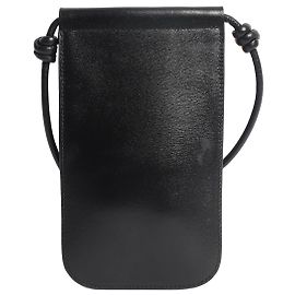 Jil Sander Black Giro crossbody phone case Black
