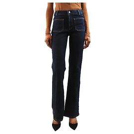 Vanessa Bruno Blue Dompay flared jeans - size UK 8 Blue