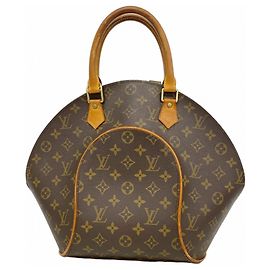 Borsa Louis Vuitton Monogram Ellipse MM Marrone