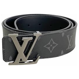 Louis Vuitton Monogram Eclipse Gürtel Schwarz