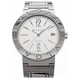 Bulgari Reloj para hombre Bvlgari BB38SSAUTO con esfera plateada Otro