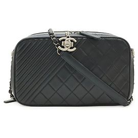 Borsa Chanel Boy Chanel Camera Bag Nero