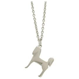 Hermès Collana con Pendente Panache HERMES Argento
