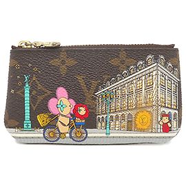 Monedero para llaves Louis Vuitton Brown Monogram Vivienne in Paris Castaño