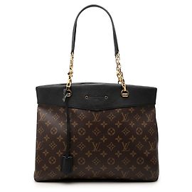 Louis Vuitton Brown Monogram Pallas Shopper Brown