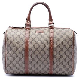 Gucci Beige Medium GG Supreme Joy Boston Tasche Beige