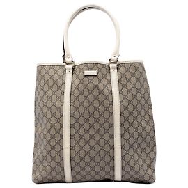 Tote verticale Gucci Beige GG Supreme Joy Altro