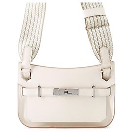 Hermès White Mini Swift Jypsiere Blanc Blanc cassé