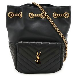 Borsa a secchiello mini Joe Yves Saint Laurent Nero