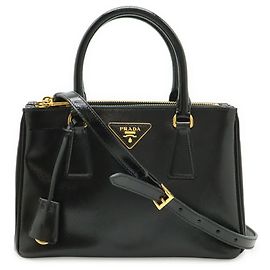 Sac à main Prada Galleria Saffiano Noir