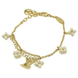 Pulseira Charm Louis Vuitton Dourado