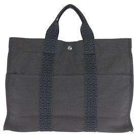 Hermès Sac cabas HERMES Herline MM Marron