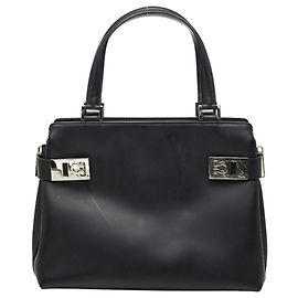 Sac à main Salvatore Ferragamo Gancini Noir