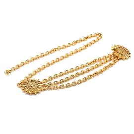 Chanel Coco Mark Gold Plated Chain Belt Golden