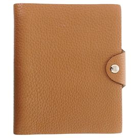 Hermès Capa para Caderno Hermes Ulysses PM Marrom