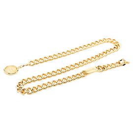 Chanel Gold Plated Chain Belt Golden