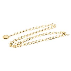 Cinto Le Cambon com corrente banhada a ouro Chanel Dourado