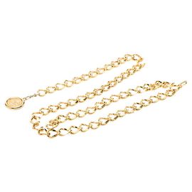Ceinture Chanel Coco Mark Le Cambon Chain Doré