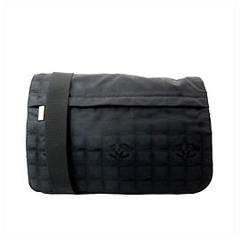 Nuova borsa a tracolla da viaggio Chanel Nero