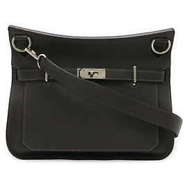 Hermès Hermes Jypsiere 34 Schultertasche Braun
