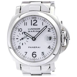 PANERAI Luminor Marina Aço Automático Relógio Masculino PAM00051 Outro