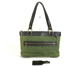 Bolsa Louis Vuitton Monogram Mini Lucille PM Caqui
