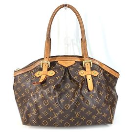 Sac à l'épaule Louis Vuitton Monogram Tivoli GM Marron
