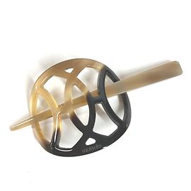Hermès Accessorio per capelli Kanzashi beige Hermes Beige