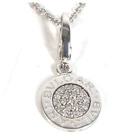 Bulgari Colar de ouro branco 18K e diamantes Bvlgari Prata
