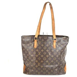 Sac Cabas Mezzo Monogram Louis Vuitton Marron