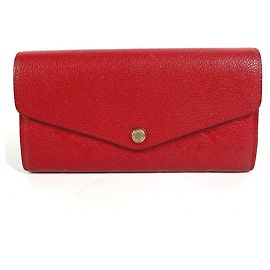 Cartera larga Louis Vuitton Monogram Empreinte Roja