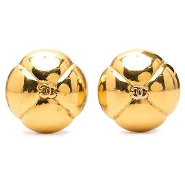 Orecchini a clip Chanel Coco Mark D'oro