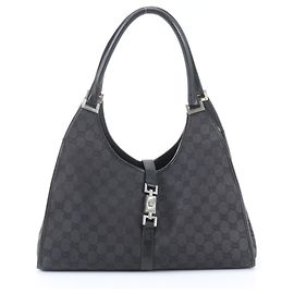 Borsa Tote in Pelle Gucci Jackie 002 Nero